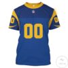 Personalized Name And Number Nfl Football Team 3D All Over Print Hoodie