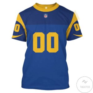 Personalized Name And Number Nfl Football Team 3D All Over Print Hoodie