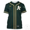 Personalized Name And Number Oakland Athletics All Over Print T-Shirt