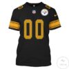 Personalized Name And Number Pittsburgh Steelers 3D All Over Print Hoodie