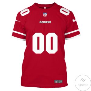 Personalized Name And Number San Francisco 49Ers 3D All Over Print Hoodie