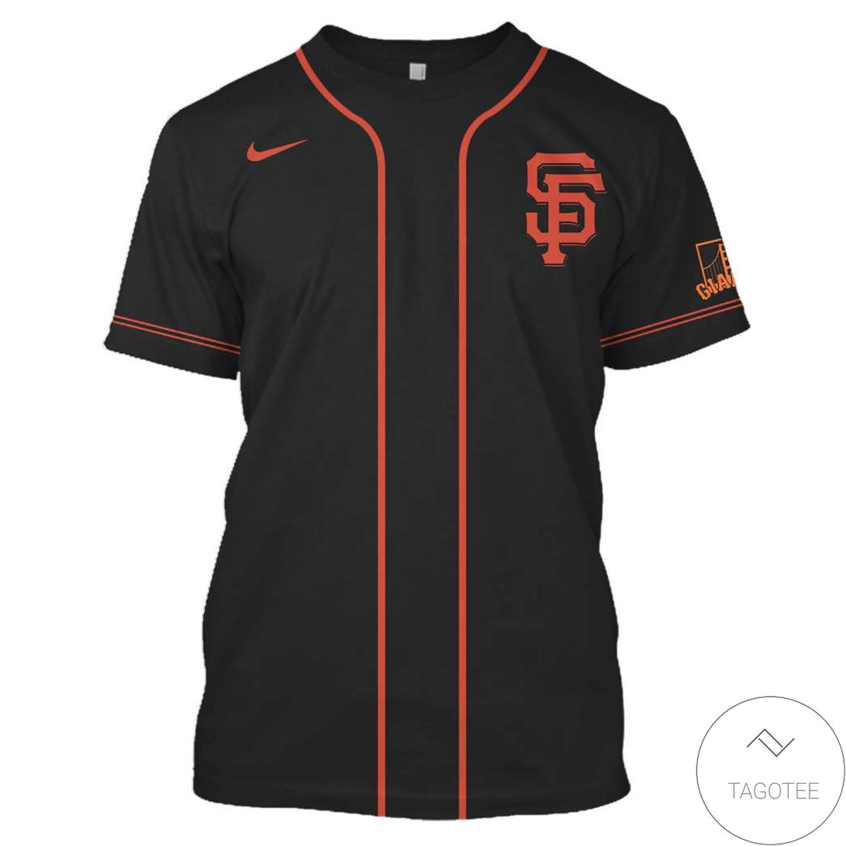 Personalized Name And Number San Francisco Giants Black All Over Print T-Shirt Personalized Name And Number San Francisco Giants Black All Over Print T-Shirt