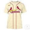 Personalized Name And Number St. Louis Cardinals All Over Print T-Shirt