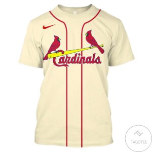 Personalized Name And Number St. Louis Cardinals All Over Print T-Shirt