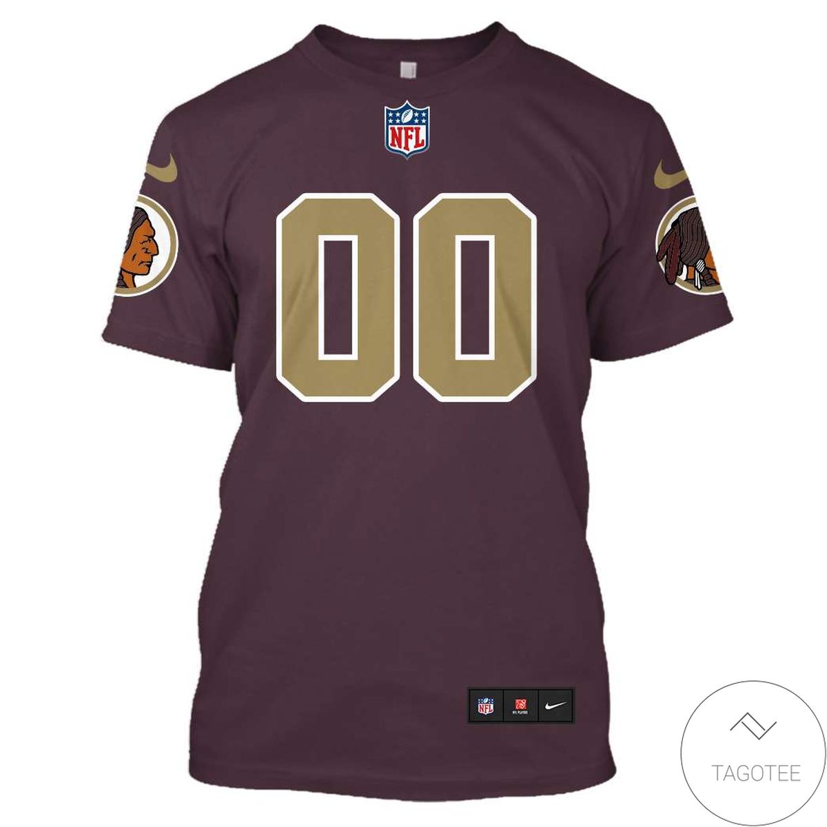 Personalized Name And Number Washington Football Team Redskins 3D All Over Print Hoodie Personalized Name And Number Washington Football Team Redskins 3D All Over Print Hoodie