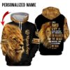 Personalized Name Lion I Am A March Guy Never Mistake My Kindness 3D Hoodie