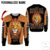 Personalized Name Lion King August Guy Never Mistake All Over Print Hoodie