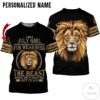 Personalized Namelion I’M July Girl All Over Print Hoodie