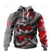 Personalized Necaxa Custom Skull Jersey Hoodie