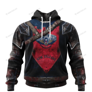Personalized New Orleans Pelicans Custom 3D Warriors Jerseys Hoodie