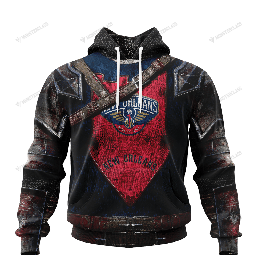 Personalized New Orleans Pelicans Custom 3D Warriors Jerseys Hoodie Personalized New Orleans Pelicans Custom 3D Warriors Jerseys Hoodie
