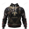 Personalized New Orleans Saints Warrior Custom 3D Shirt