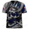 Personalized New York Mets Custom Skull Jersey Hoodie