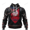 Personalized New York Yankees Custom 3D Warriors Jerseys Hoodie