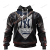 Personalized New York Yankees Custom 3D Warriors Jerseys Hoodie