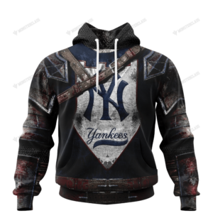 Personalized New York Yankees Custom 3D Warriors Jerseys Hoodie