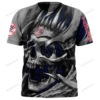 Personalized New York Yankees Custom Skull Jersey Hoodie