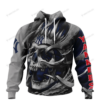 Personalized New York Yankees Custom Skull Jersey Hoodie