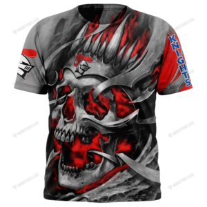 Personalized Newcastle Knights Custom Skull Jersey Hoodie