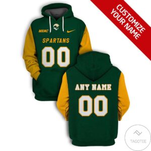 Personalized Norfolk State Spartans Branded Unisex 3D Hoodie