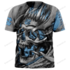 Personalized North Carolina Tar Heels Skull Custom 3D Shirt