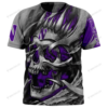 Personalized Northwestern Wildcats Skull Custom 3D Shirt