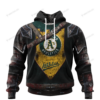Personalized Oakland Athletics Custom 3D Warriors Jerseys Hoodie