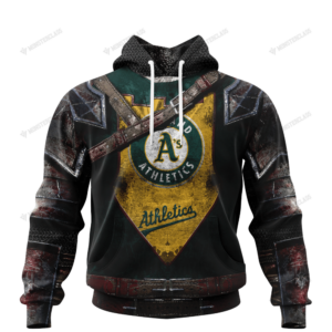 Personalized Oakland Athletics Custom 3D Warriors Jerseys Hoodie