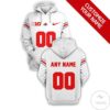 Personalized Ohio State Buckeyes Branded Unisex 3D Hoodie
