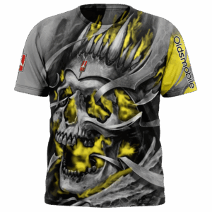 Personalized Oldsmobile Skull Custom 3D Shirt