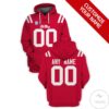 Personalized Ole Miss Rebels Football Hoodie