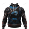 Personalized Orlando Magic Custom 3D Warriors Jerseys Hoodie