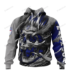 Personalized Pachuca Custom Skull Jersey Hoodie