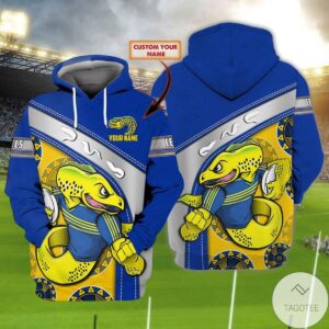 Personalized Parramatta Eels 3D Hoodie
