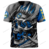 Personalized Parramatta Eels Custom Skull Jersey Hoodie