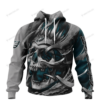 Personalized Philadelphia Eagles Custom Skull Jersey Hoodie