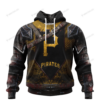Personalized Pittsburgh Pirates Custom 3D Warriors Jerseys Hoodie