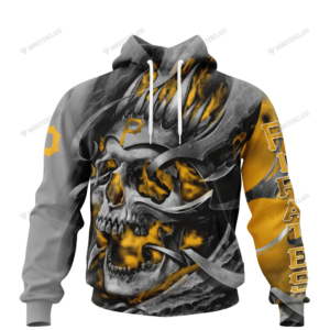 Personalized Pittsburgh Pirates Custom Skull Jersey Hoodie