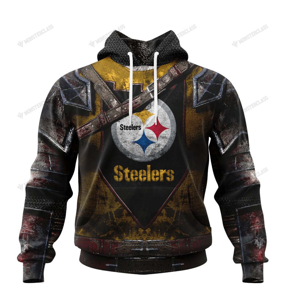 Personalized Pittsburgh Steelers Warrior Custom 3D Shirt Personalized Pittsburgh Steelers Warrior Custom 3D Shirt