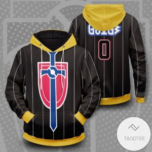 Personalized Poke Champion Uniform Pullover Hoodie Tagotee