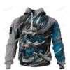 Personalized Port Adelaide Custom Skull Jersey Hoodie