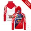 Personalized Red Bull Gas Gas Kawasaki Gaiter Mask Hoodie