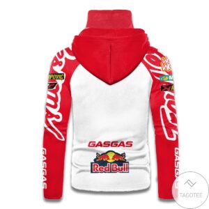 Personalized Red Bull Gasgas Branded Red Mask Hoodie