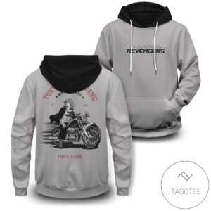 Personalized Revengers Crew Pullover Hoodie- Tagotee