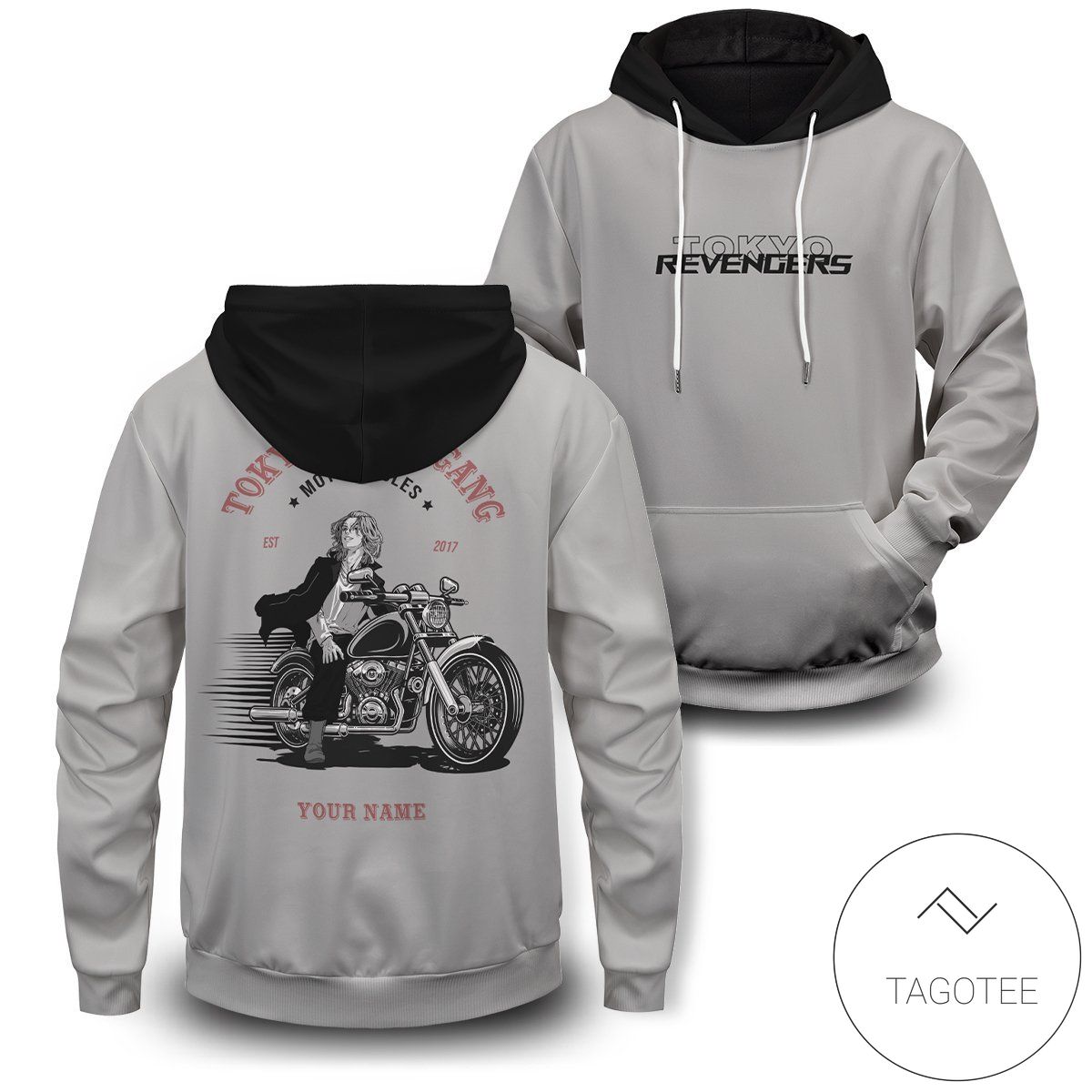 Personalized Revengers Crew Pullover Hoodie- Tagotee Personalized Revengers Crew Pullover Hoodie- Tagotee