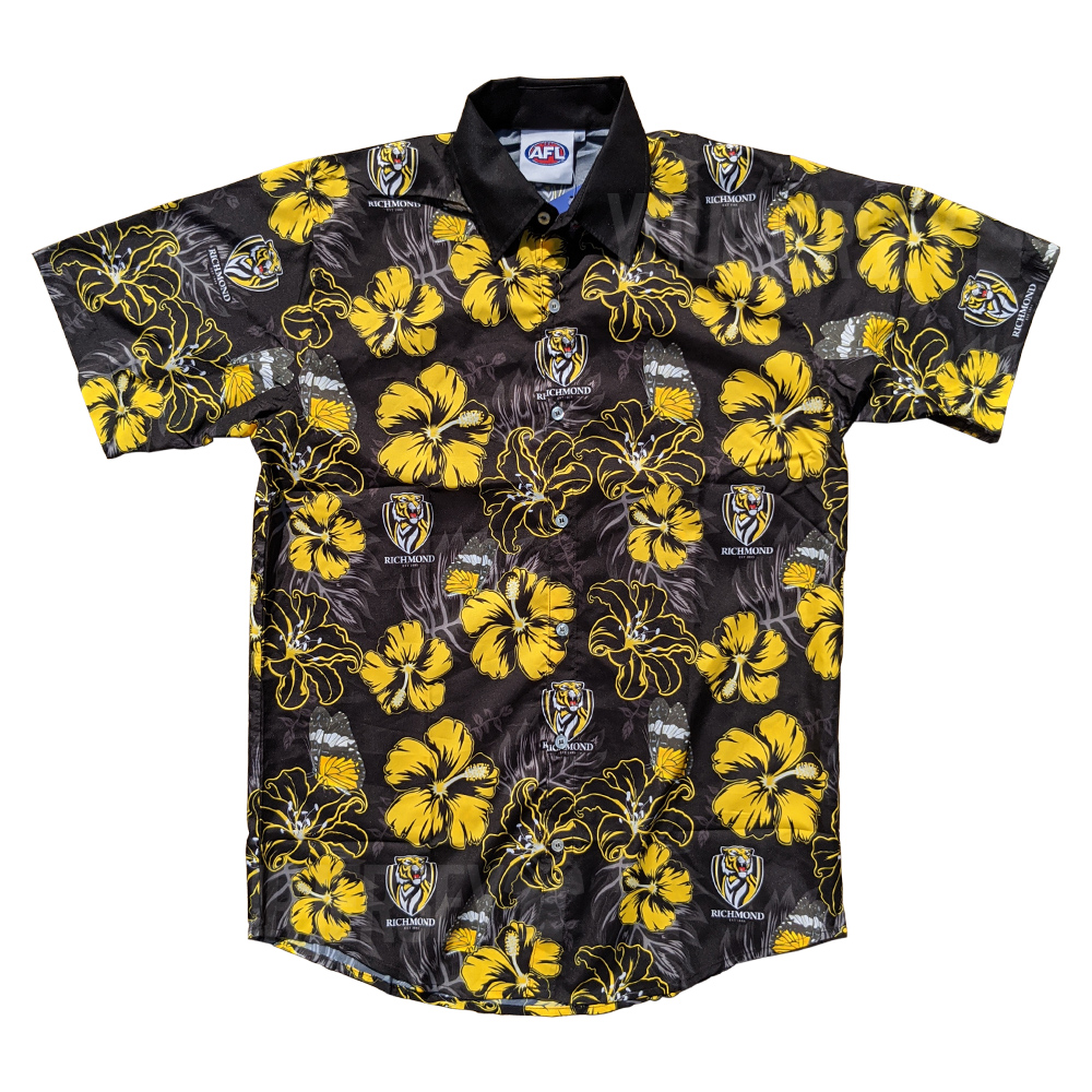 Personalized Richmond Tigers Afl Hawaiian Shirt Personalized Richmond Tigers Afl Hawaiian Shirt