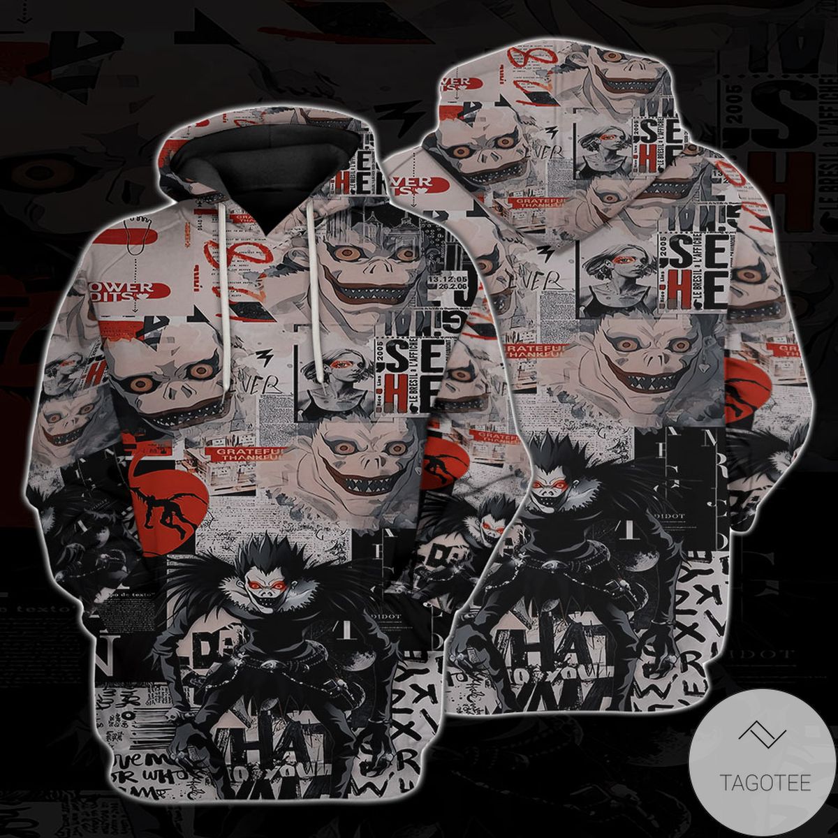 Personalized Ryuk Death Note Hoodie Personalized Ryuk Death Note Hoodie