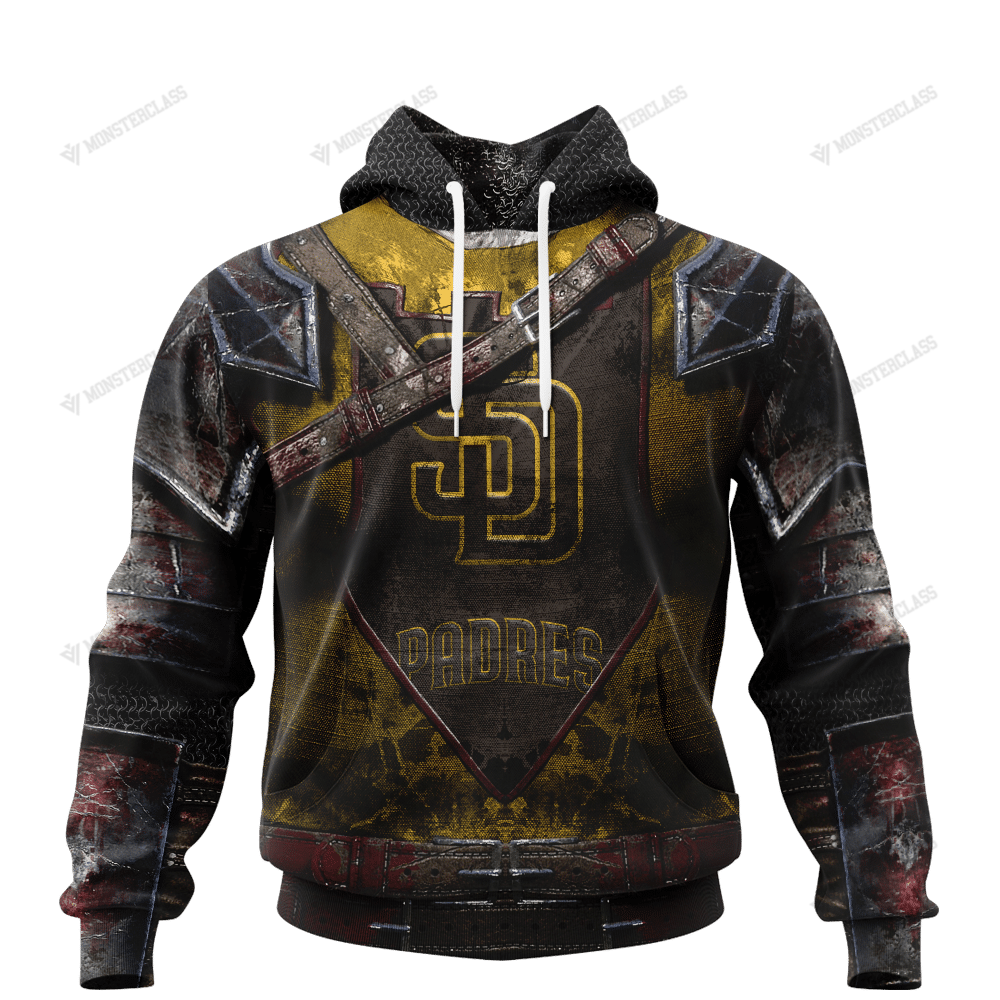 Personalized San Diego Padres Custom 3D Warriors Jerseys Hoodie Personalized San Diego Padres Custom 3D Warriors Jerseys Hoodie