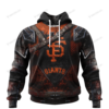 Personalized San Francisco Giants Custom 3D Warriors Jerseys Hoodie