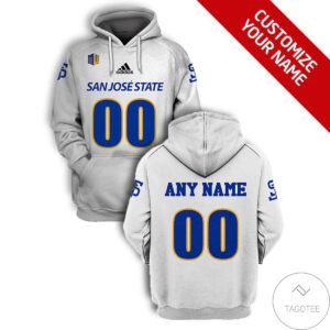 Personalized San Jose State Spartans Branded Unisex 3D Hoodie